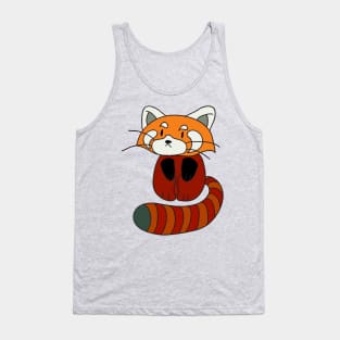 Cute Red Panda Tank Top